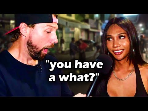 Flirting with Ladyboys gets hard…