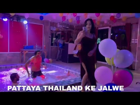 Luxury Jacuzzi Club Dancing with Russian Girls in Thailand