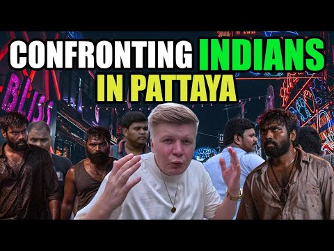 Indian CONFRONTATION In Pattaya Thailand